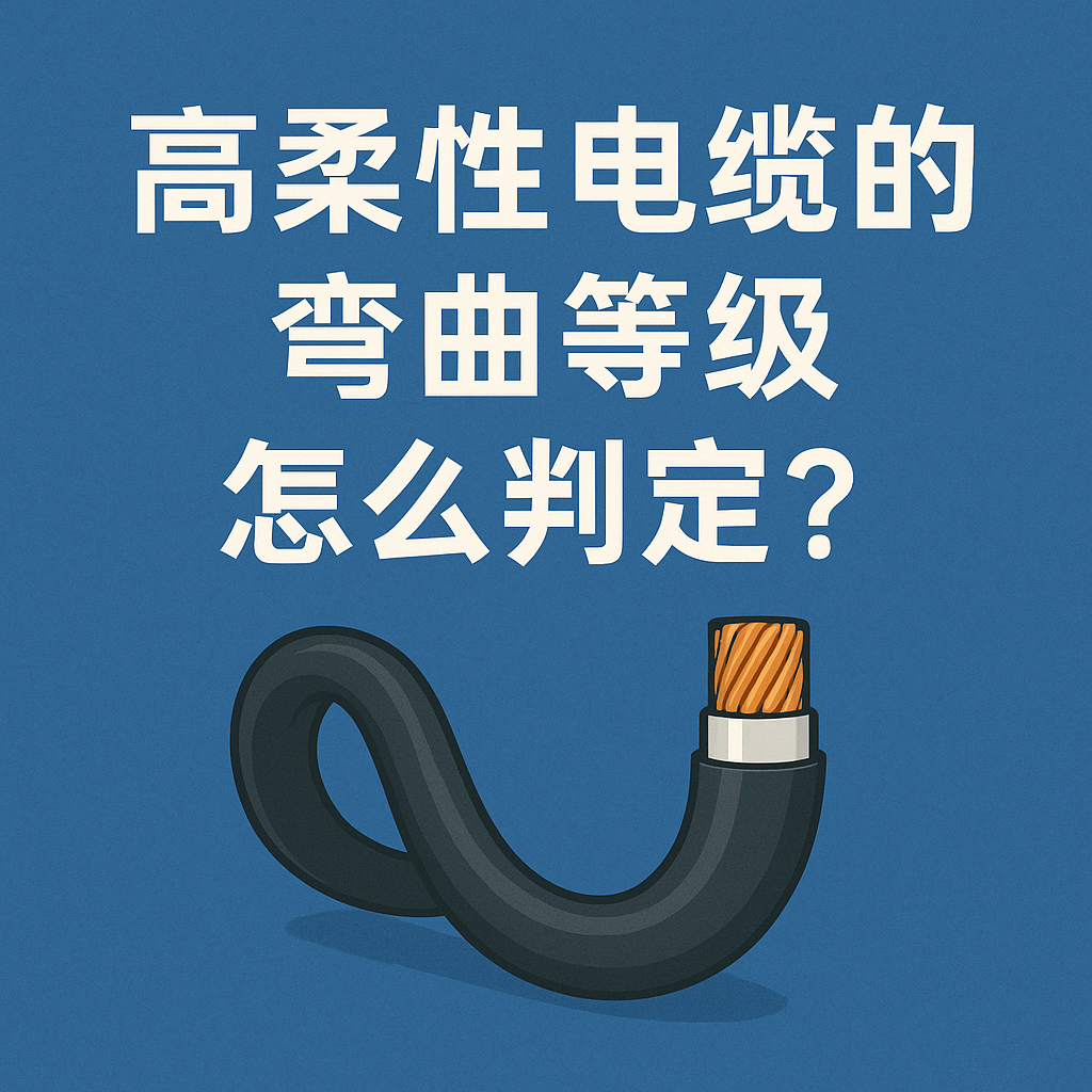 高柔性电缆的弯曲品级怎么判断？？？